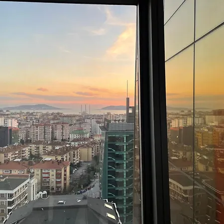 Studio Apt With Incredible View Of The Sea Near Metro Station Istanbul Exterior photo